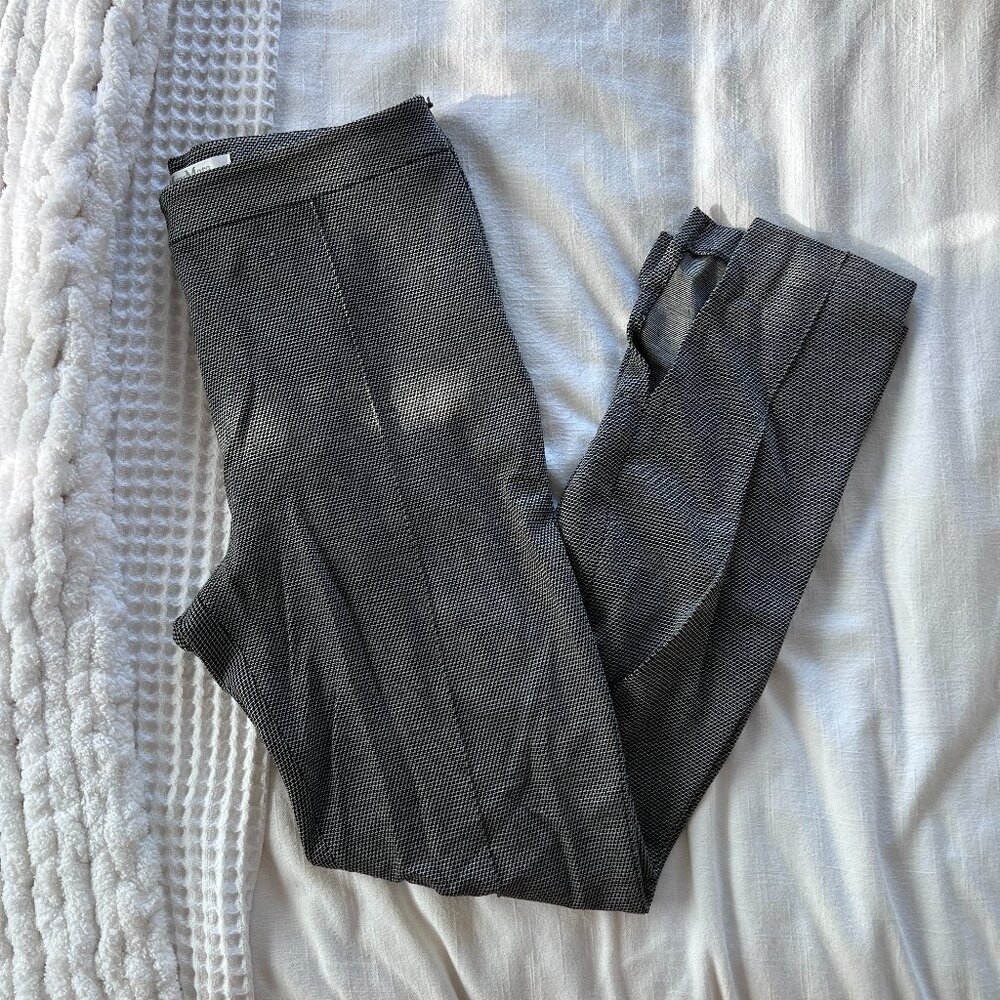 Vintage Women's Max Mara Split Front printed Leggings